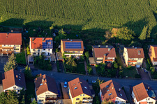 Aerial photograpy of At Rothsberg in Ispringen in the state Baden-Wuerttemberg, Germany