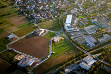 Billäcker commercial area in the district Wilferdingen in Remchingen in the state Baden-Wuerttemberg, Germany