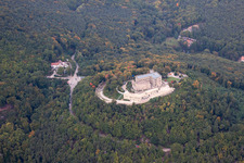 District Diedesfeld in Neustadt an der Weinstraße in the state Rhineland-Palatinate, Germany viewn from the air