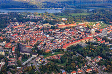 University Campus FTSK Germersheim in Germersheim in the state Rhineland-Palatinate, Germany out of the air