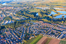 Herrenfeldstr in the district Sondernheim in Germersheim in the state Rhineland-Palatinate, Germany