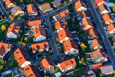 Birkenweg in Rülzheim in the state Rhineland-Palatinate, Germany