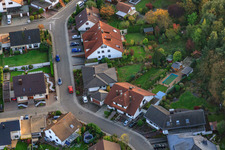 Südring x Pfarrer-Löser-Straße in Rülzheim in the state Rhineland-Palatinate, Germany from the drone perspective