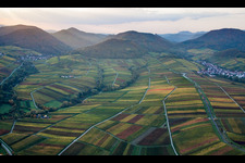 Drone recording of Ranschbach in the state Rhineland-Palatinate, Germany