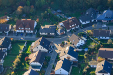 South Ring in Rülzheim in the state Rhineland-Palatinate, Germany seen from a drone