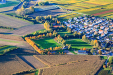 Football pitches of FC1924 Insheim eV in Rohrbach in the state Rhineland-Palatinate, Germany