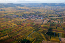 District Mörzheim in Landau in der Pfalz in the state Rhineland-Palatinate, Germany viewn from the air