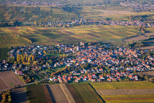 Drone image of District Mörzheim in Landau in der Pfalz in the state Rhineland-Palatinate, Germany