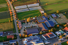 Vegetable shop Richard Eichenlaub, veterinarian Gabriele Eichenlaub and riding stable Eichenlaub in Herxheim bei Landau in the state Rhineland-Palatinate, Germany