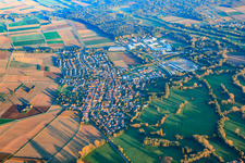 View of the town from the west in Rohrbach in the state Rhineland-Palatinate, Germany
