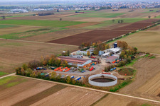 Gardener - Services, container service, disposal, demolition and transport in Bellheim in the state Rhineland-Palatinate, Germany from above