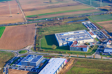 DBK David + Baader GmbH in Rülzheim in the state Rhineland-Palatinate, Germany out of the air