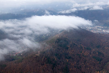 Bindersbach, Scharfenberg Castle ruins, called "Münz in Leinsweiler in the state Rhineland-Palatinate, Germany