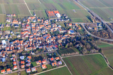 Main Street in Walsheim in the state Rhineland-Palatinate, Germany