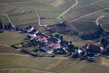 Oblique view of Modenbachstr in Weyher in der Pfalz in the state Rhineland-Palatinate, Germany