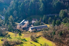 Oblique view of MVZ Landau GmbH in Badstr in Gleisweiler in the state Rhineland-Palatinate, Germany