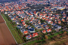 Lothringer Straße, Elsässer Straße in Offenbach an der Queich in the state Rhineland-Palatinate, Germany