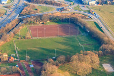 SV 08 sports field Kuppenheim in the district Oberndorf in Kuppenheim in the state Baden-Wuerttemberg, Germany