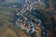 Oblique view of From the northwest in the district Freiolsheim in Gaggenau in the state Baden-Wuerttemberg, Germany