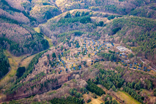 Eichwald holiday village in the district Gossersweiler in Gossersweiler-Stein in the state Rhineland-Palatinate, Germany from above