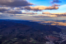 Quarry from the southwest in Albersweiler in the state Rhineland-Palatinate, Germany