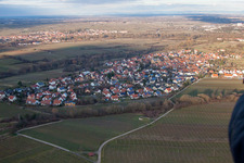 District Arzheim in Landau in der Pfalz in the state Rhineland-Palatinate, Germany from the drone perspective