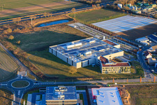 DBK EMS GmbH & Co. KG in the Nordring industrial park in Rülzheim in the state Rhineland-Palatinate, Germany