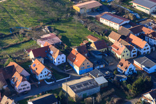 Main Street in the district Schweigen in Schweigen-Rechtenbach in the state Rhineland-Palatinate, Germany