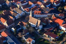 Protestant Church Schweigen in the district Schweigen in Schweigen-Rechtenbach in the state Rhineland-Palatinate, Germany