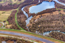 Murg and Gäns-Rhine in Steinmauern in the state Baden-Wuerttemberg, Germany