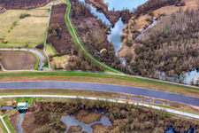 Translator Goldkanal- Plittersdorfer Altwasser under the Murg in Steinmauern in the state Baden-Wuerttemberg, Germany