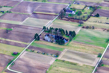 Biotope idyll with pond in Steinmauern in the state Baden-Wuerttemberg, Germany