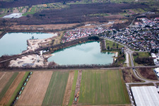 Gebr. Klatenbach Gravel Works in Muggensturm in the state Baden-Wuerttemberg, Germany