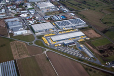 Dachser forwarding from the south in Malsch in the state Baden-Wuerttemberg, Germany