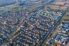 B3 and Badenstr in Bietigheim in the state Baden-Wuerttemberg, Germany