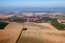 Aerial photograpy of Hunspach in the state Bas-Rhin, France