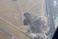 Haguenau in the state Bas-Rhin, France seen from above