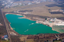 Drone image of Haguenau in the state Bas-Rhin, France