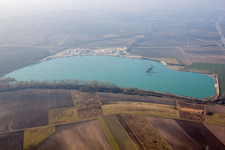 Herrlisheim in the state Bas-Rhin, France out of the air