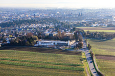 Wollmesheimer Höhe in Landau in der Pfalz in the state Rhineland-Palatinate, Germany seen from above