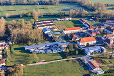 Aerial view of Small Stage Landau eV in Landau in der Pfalz in the state Rhineland-Palatinate, Germany