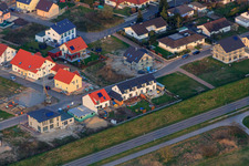 Falkenweg in Jockgrim in the state Rhineland-Palatinate, Germany