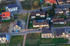 Aerial photograpy of Starling Way in Jockgrim in the state Rhineland-Palatinate, Germany