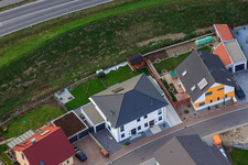 Eisvogelstr in Jockgrim in the state Rhineland-Palatinate, Germany from above