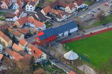 TSG Jockgrim football pitch in Jockgrim in the state Rhineland-Palatinate, Germany