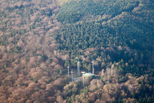 Cleebourg in the state Bas-Rhin, France out of the air