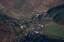 Nehwiller-près-Wœrth in the state Bas-Rhin, France from the drone perspective