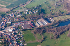 Building and production halls on the premises of De Dietrich Process Systems in Zinswiller in Grand Est, France