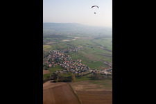 Gunstett in the state Bas-Rhin, France out of the air
