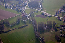 Hoffen in the state Bas-Rhin, France out of the air